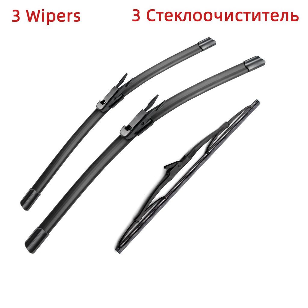 3 stk Viskerblader For Land Rover Freelander MK2 2007-2014 24" 20" 14" Passer Frontrute Vindskjerm Vindu Børster Kutter Tilbehør 2011 2012 2013