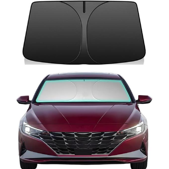 Windshield Sun Shade for -2025 Chevrolet/Chevy Blazer 240T Double-Layer Foldable Car Front Window Sunshade Accessories 240 T Sun Visor Protector
