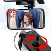 Car Interior Baby Observation Rearview Mirror - Wide Field of View Add-on