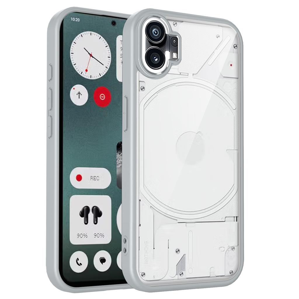 Custodia per Telefono Trasparente Resistente agli Urti in Morbido TPU+PC per Nothing Phone 1 NothingPhone1 CMF Phone 1 G