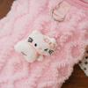 Winter Warm Pet Vest Cats Small Dogs - Cute Cartoon Style Fleece Lined Cozy Outfit In Multiple Colors