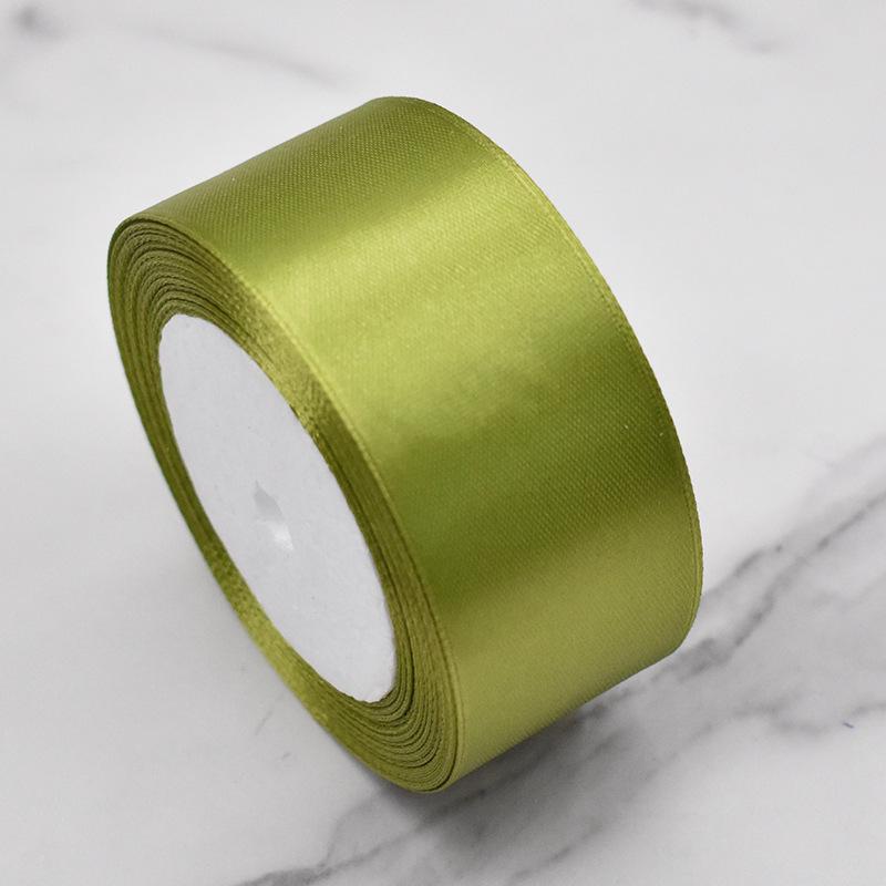 Hanfan 4cm Satin Ribbon for Wedding, DIY Crafts, Cake Decoration, Fresh Flowers & Gift Packaging.