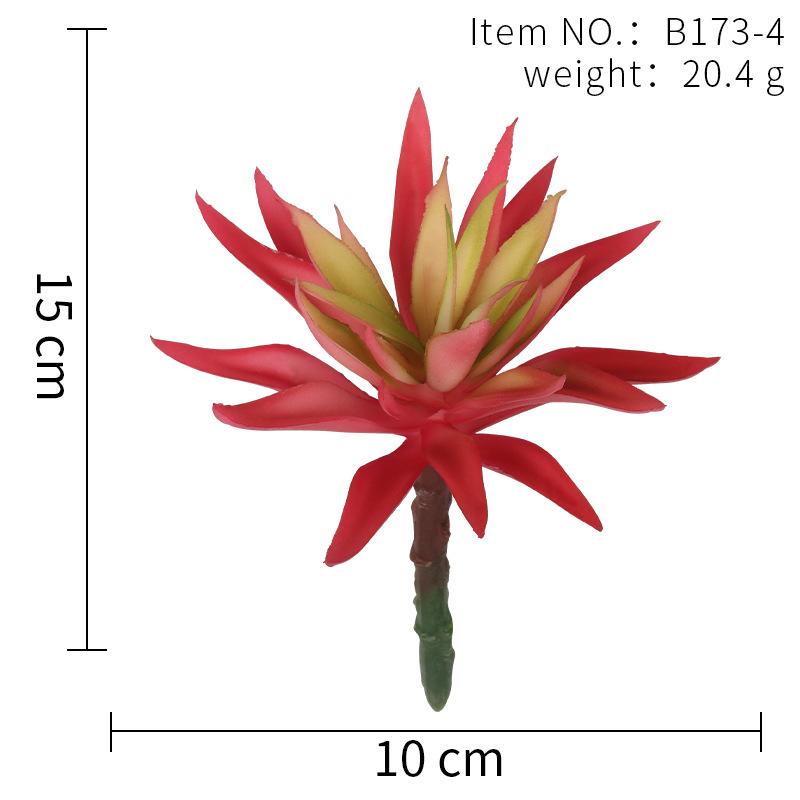 Simulation Succulent Plant Head Small Succulent Plant Head Home Decoration Supermarket Decoration Shooting Props Products