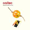 CAITEC Small Bird Toy Parrot Foot Toy Hollow Bell Ball Durable Biting Suitable for Canaries Buies And Other Small Parrots
