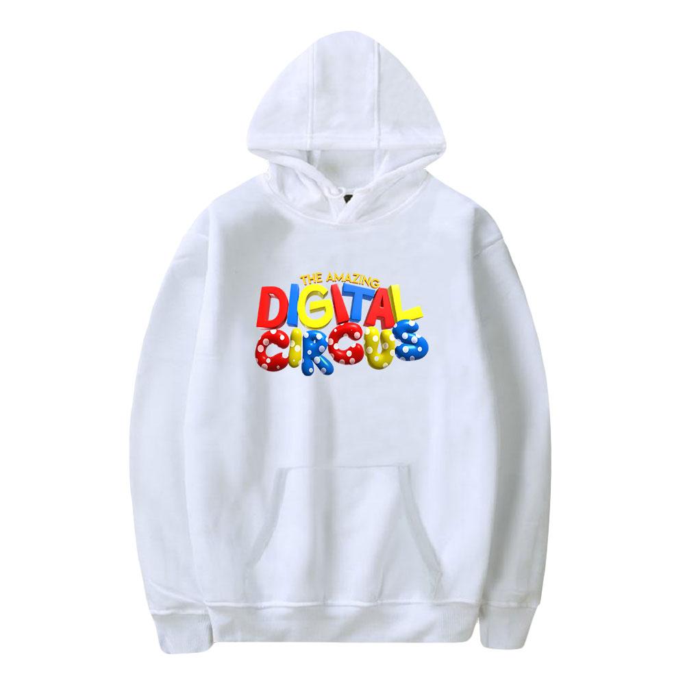 Mens Womens Hoodie The Amazing Digital Circus Hoodies Anime Streetwear Casual Printed Hooded Pullover Sweatshirts