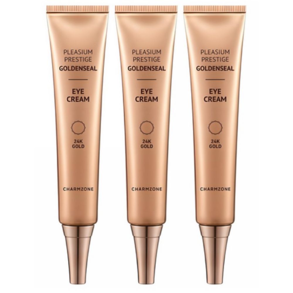 Charmzone Geumsil Pure Gold 24K Wrinkle Improvement Eye Cream Set 30ml x3