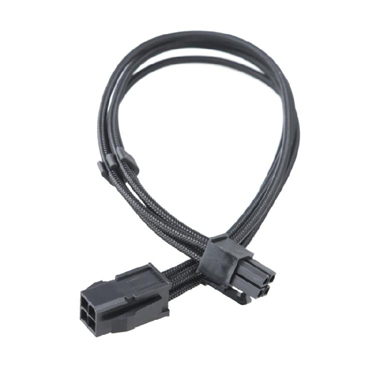 30CM 4Pin CPU Long Extension Cable 18AWG Stable Transfer 4Pin Male to Female Stable Transmission For Mainboard CPU 4Pins 1