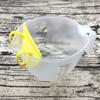 Measuring Cup Baked Egg Beating Bowl Handle Bowl with Drain PP Material Transparent Egg Beating Measuring Cup for Baking