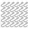 Practical-120Pcs 1-Inch For MINI S-Shaped Hook Metal For MINI Decorative Hook For Crafts (Black)