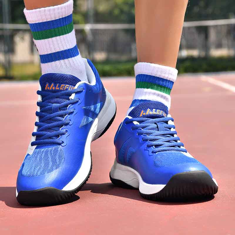 36-46 LEFUS Unisex Sneakers Shock-absorbing Anti-skid Wear-resistant and Breathable Badminton Shoes Professional Training Shoes
