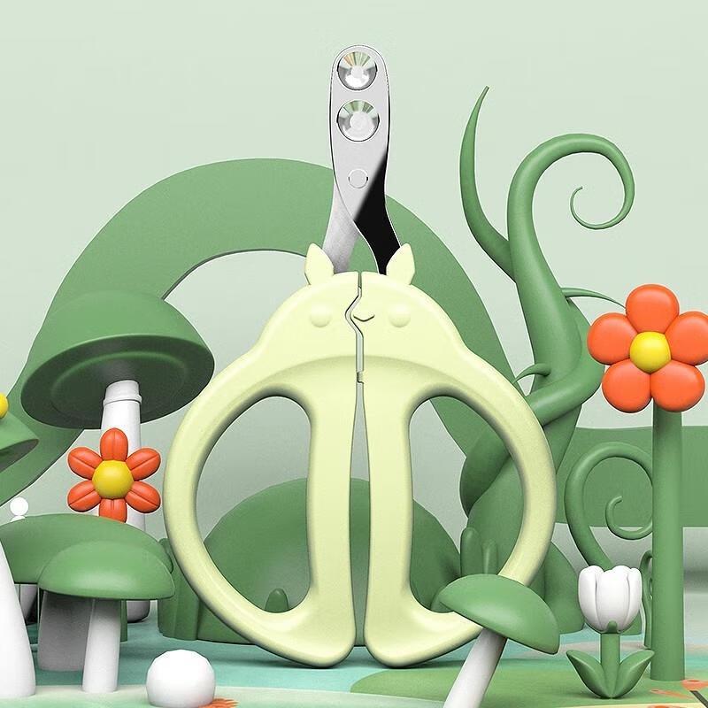 JINGRUIXIANG Cat Nail Clippers with File