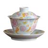 Jiumuqing Chinese Ceramic Gaiwan Tea Bowl with Lid