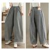 DIMANAF 2025 Plus Size Autumn Jeans New Long Pants Women Loose Denim Trousers Big Size Casual