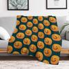 Annoying Orange Throw Blanket Soft Cozy Blanket for Pet Kids Adults