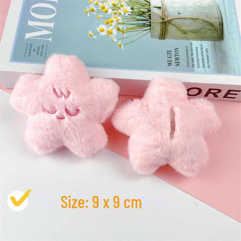 

Творческий мультфильм звезда пищащая плюшевая кукла-брелок для украшения школьной сумки