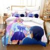 Anime Mehr als ein Ehepaar, aber keine Liebenden Bettwäscheset Bettbezug Laken Bedrucktes Bettset Kissenbezug Bettdecke Schlafzimmer