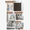 Wall Mounted Chopsticks Storage Box Carbon Steel Chopsticks Cage Cutlery Drying Basket  for Kitchen