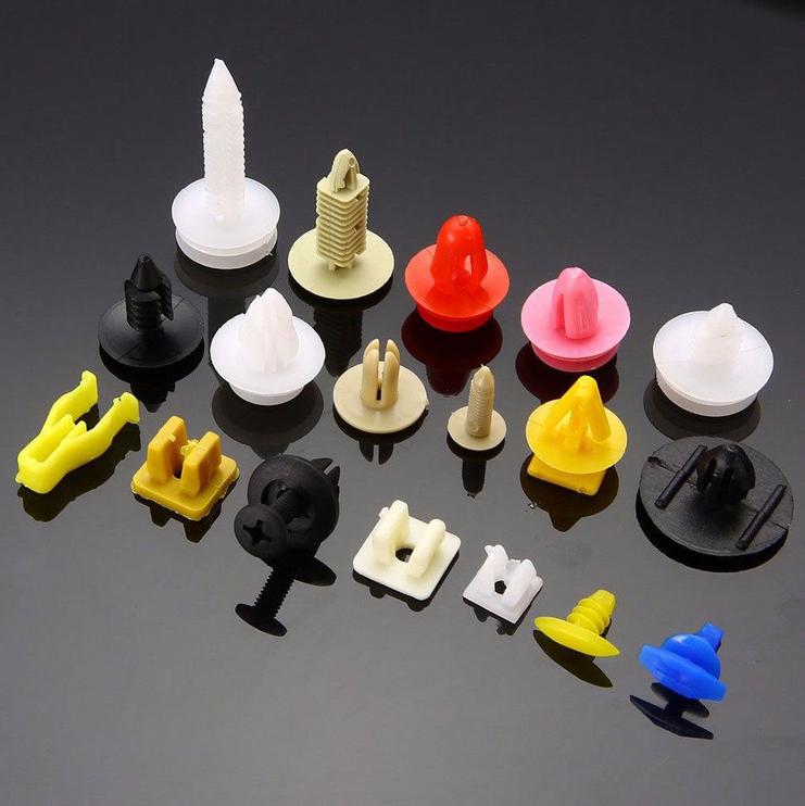 200/500 PCS Car Auto Bumper Rivet Retainer Push Engine Cover Fender Fastener Trim Clips