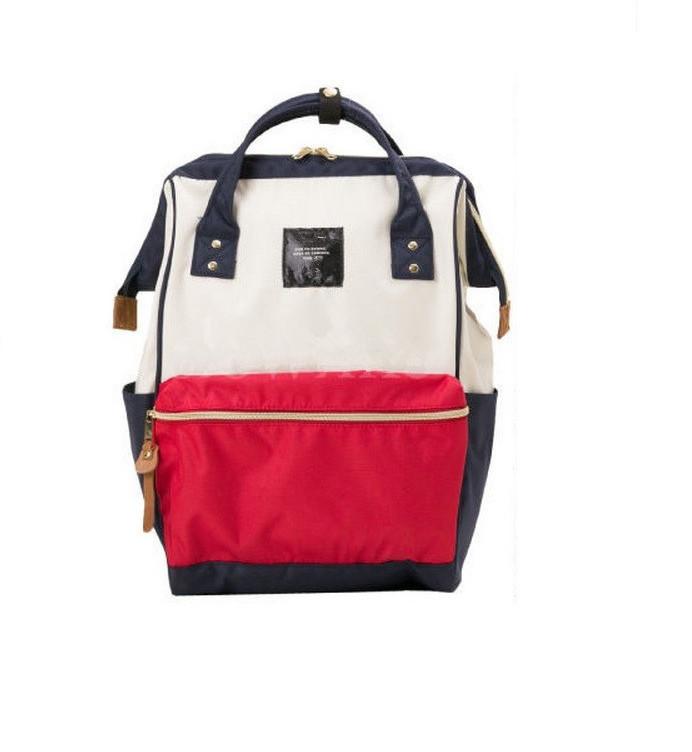 Students Canvas Fashion Backpack Unisex High Quality Waterproof School Bag