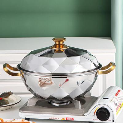 Kochtopf Töpfe zum Kochen ollas de cocina 304 Edelstahl Dampfgarer Multifunktion Nudeln in Suppe Hot Pot Töpfe und Pfannen