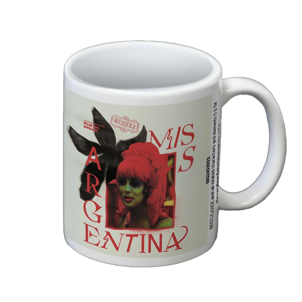 Beetlejuice Miss Argentina Mug
