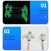 Thickened Luminous Tent Stakes - Durable Plastic & Iron Camping Accessories