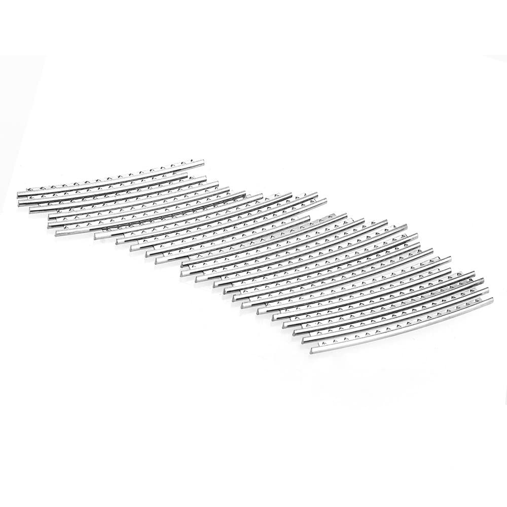 Electric Guitar Fret Alloy Fret Wire Set for Guitar Fretboards and Bass Guitar Parts Accessories Wire, Copper-Nickel
