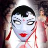 Party Supplies Beijing Opera Mask Eye Mask Cultural Decorative Face Cover Traditional Craft  Gift