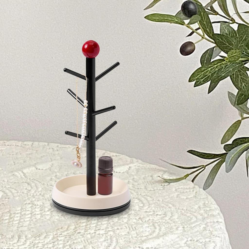 Cup Drying Rack Cosmetic Storage Rack Bottle Drying Drainer Stand,Bottle Drying Rack,Glass Bottle Holder for Rings Necklaces
