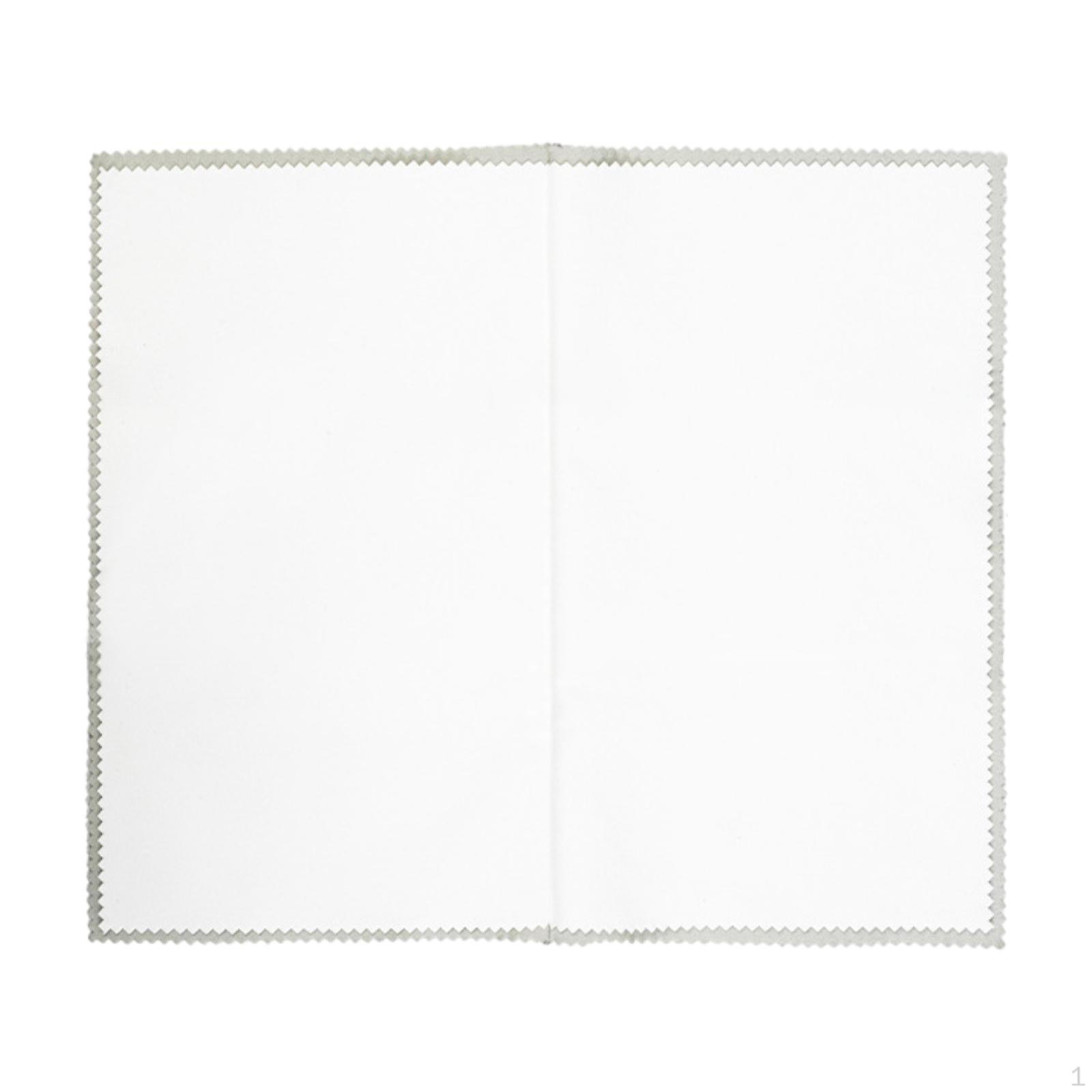 Microfiber Polishing Cloth, Guitar Jewelry Cleaning Soft Cloth for