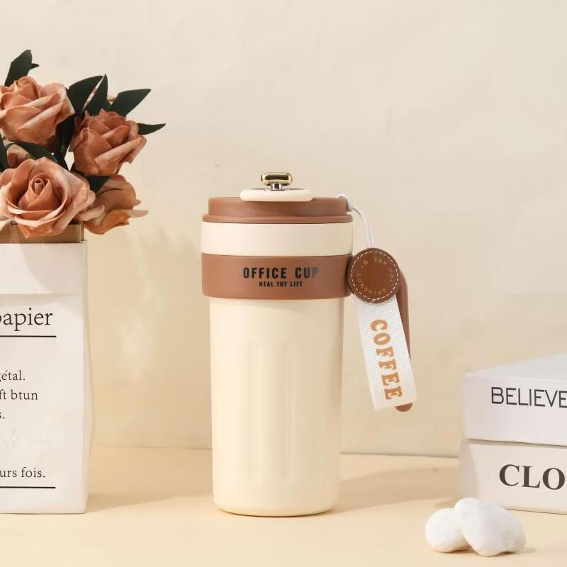 Shangqi Portable Insulated Coffee Mug with Handle