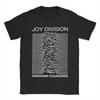 Men Joy Division Unknown Pleasures T Shirt  100% Cotton Clothes Novelty Short Sleeve Crew Neck Tees Graphic Printed T-Shirts