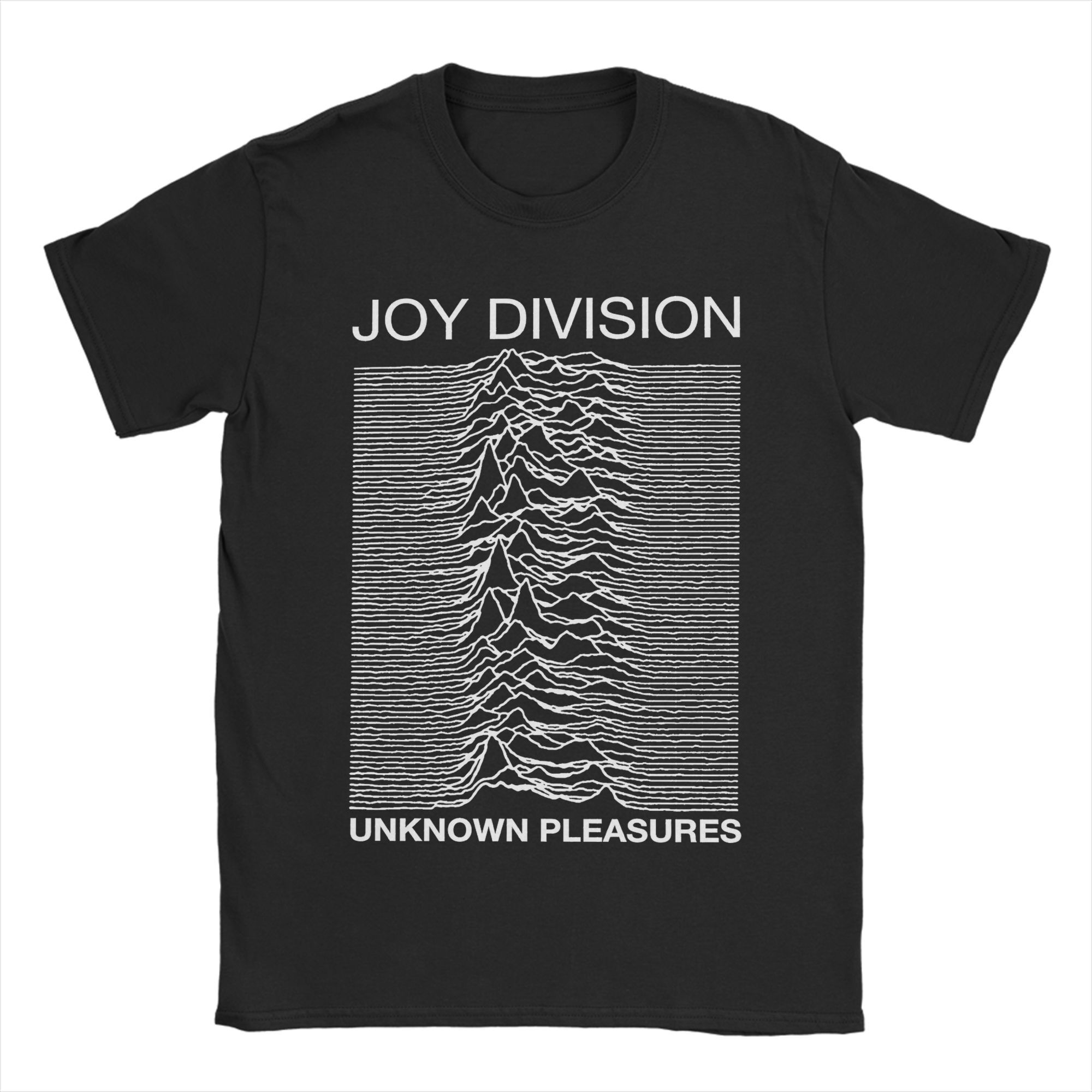 

Men Joy Division Unknown Pleasures T Shirt 100% Cotton Clothes Novelty Short Sleeve Crew Neck Tees Graphic Printed T-Shirts M