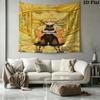 Demon Slayer Wall Tapestry Aesthetic Wall Hanging Printed Fabric Blanket Decorative Tapestries For Bedroom Living Room Home Decor