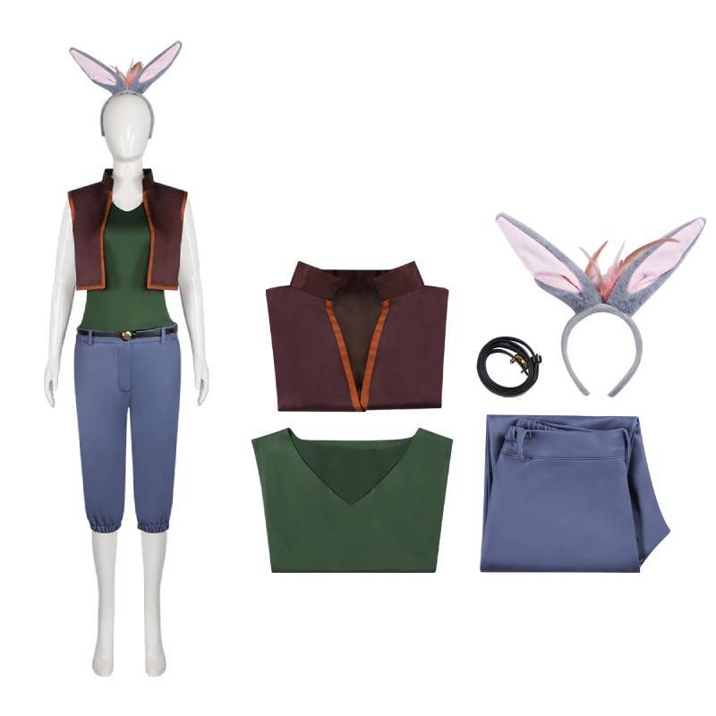 Chickenhare And The Hamster Of Darkness Cosplay Suit For Game And Anime Role Play