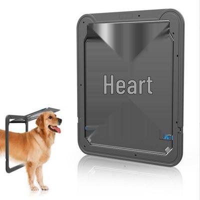 Pet Door for Cats & Dogs - Easy Install Screen Door with Free Entry & Exit