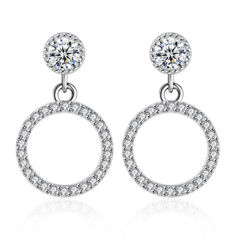 

Геометрические круглые посеребренные серьги-гвоздики пасторальные женские серьги-пентаграммы квадратные треугольные сердечки