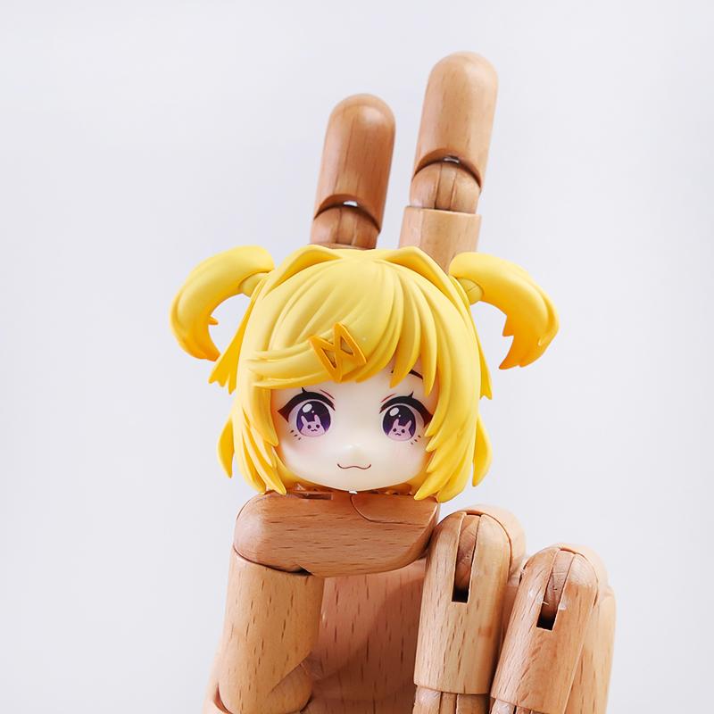 Ob11 Puppe Plastik Haarersatz Puppenhaar Kopfschimmel Zubehör Für Obitsu11 Gsc Körper 1/12 BJD Kopfschale Puppenkörper Junge Mädchen