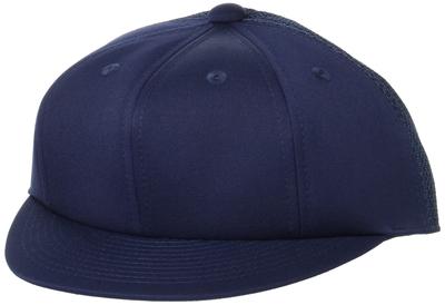 High School League Cap 52BA8091455 55cm Baseball/Boys Umpire's Eight-Sided (Mesh Back) Navy,
