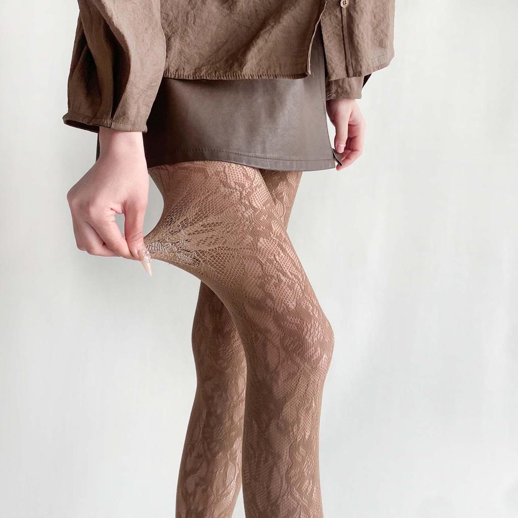Spicy Y2K Cutout Lace Fishnet Stockings - Spring/Summer