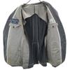 LANVIN Striped Pattern tailored jacket gray Men's Used