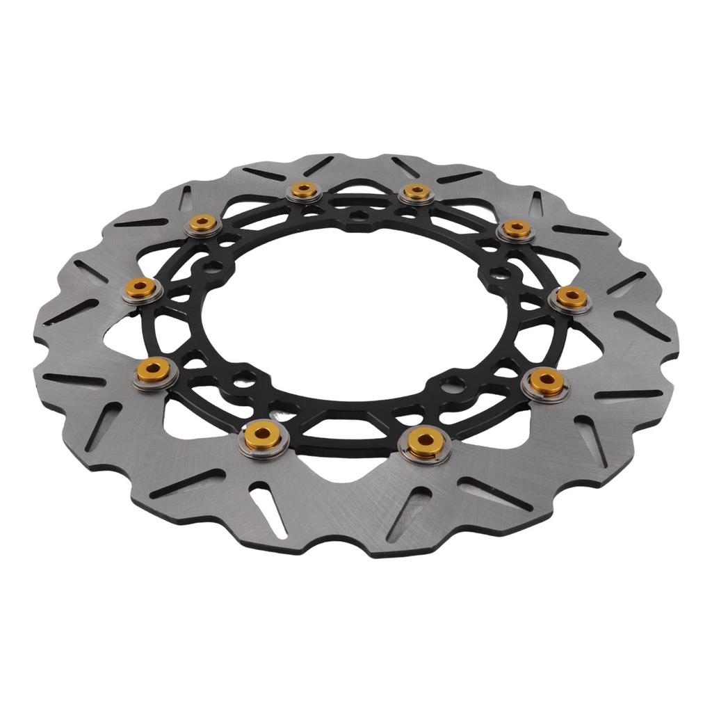 Motorcycle Front Brake Rotor 300mm CNC Stainless Steel Improve Braking Stability Replacement for
