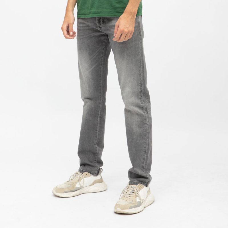 Jean jackson denim coton Homme BILL TORNADE