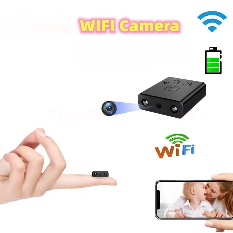 1080P HD WIFI Camera Built-in Battery IP Remote Monitoring Mini Camcorder Portable Smart Home Waterproof IR Night Vision BodyCam