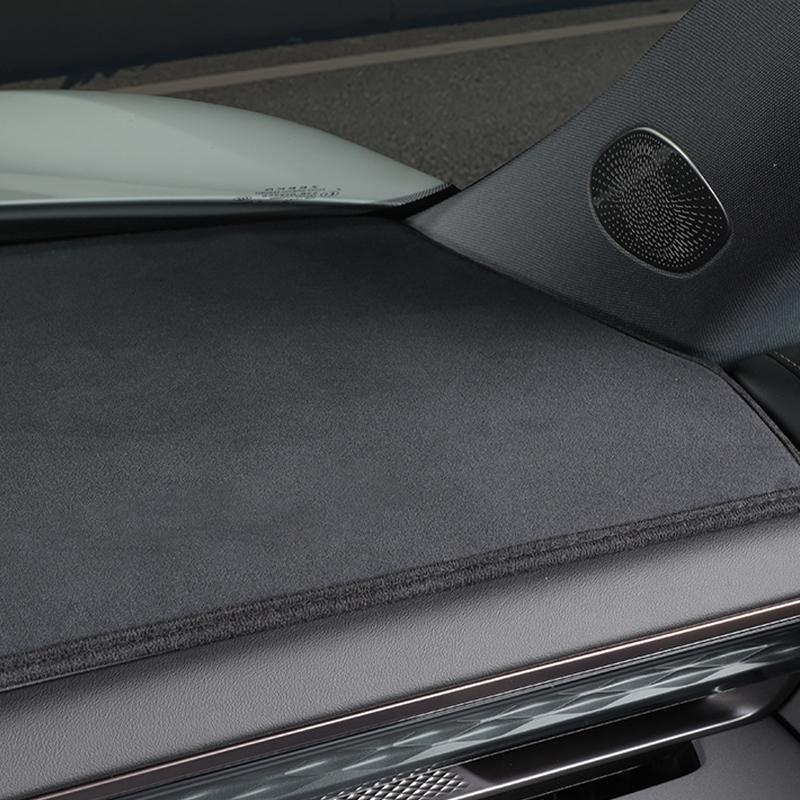 For ZEEKR 7X 2025+ Dashboard Sun Visor Pad Centre Console Anti-UV Mat Suede Leather Anti-Glare Interior Trim Car Accessories LHD