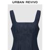 UR Women's Denim Revival Square Neck Dress