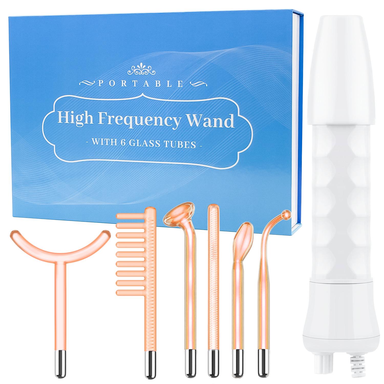 

Набор из шести высокочастотных электротерапевтических косметических палочек для домашнего и салонного использования EU Plug