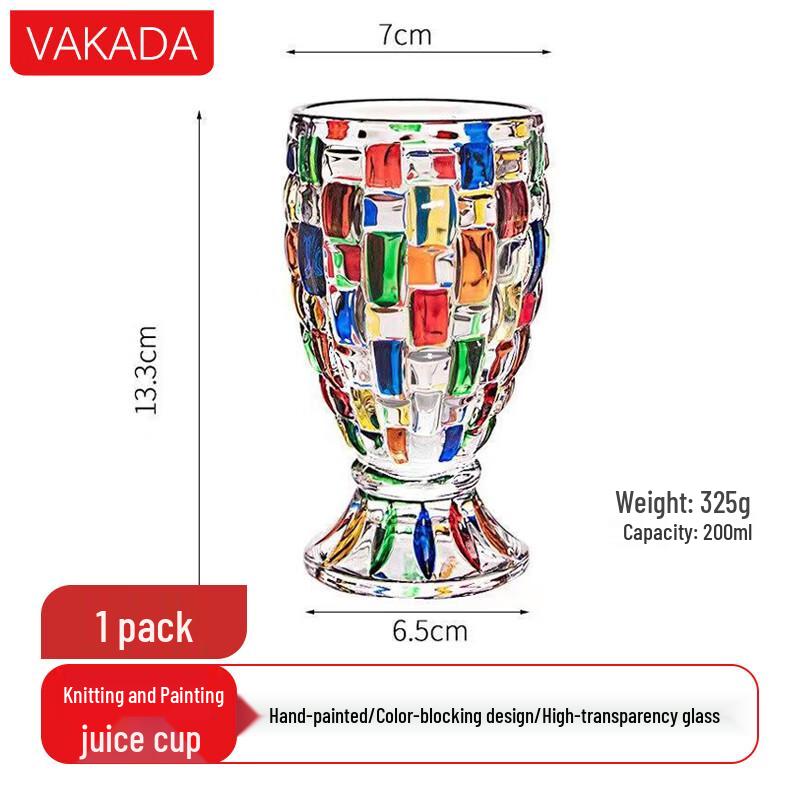 

VAKADA Hand-painted Decorative Glassware