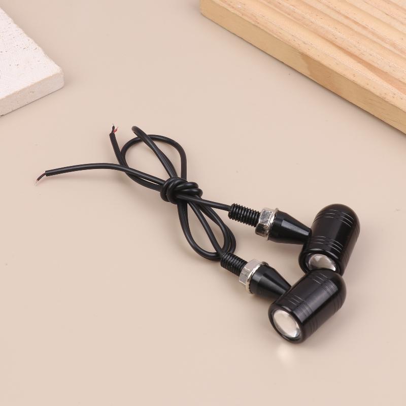 

1Pair Motorcycle Turn Signals Mini Led Bullet Flasher Light Indicator Blinker Lights Lamp 12V 8Mm For Xl883 A2