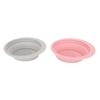 2 Stück Silikon Kosmetikpinsel Reinigungsbecken Faltbares Make-up Pinsel Reinigungsbecken für Make-up Pinsel